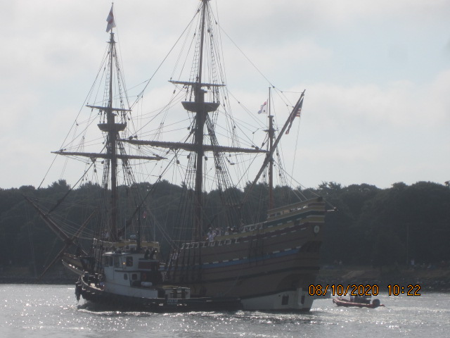 The Mayflower 400 originally took Pilgrims from Plymouth to America September 16th 1620