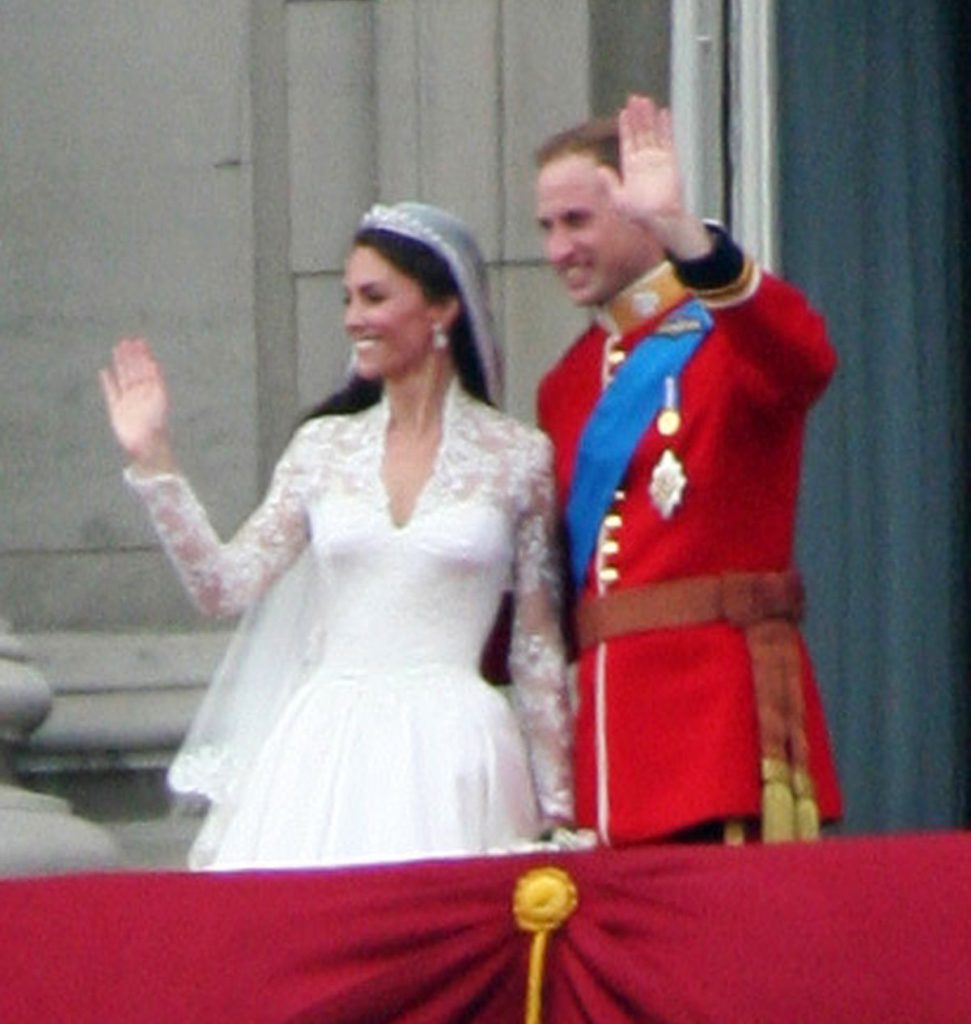 William and Kate marry in front of millions at Westminster Abbey.