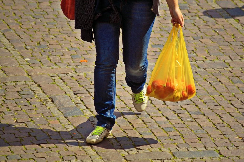 Plastic bag charge to double in England