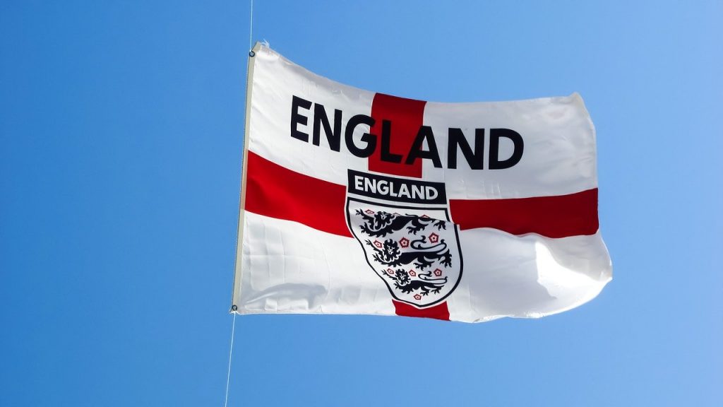 Euro 2020 Football Tournament - England Flag, Three Lions