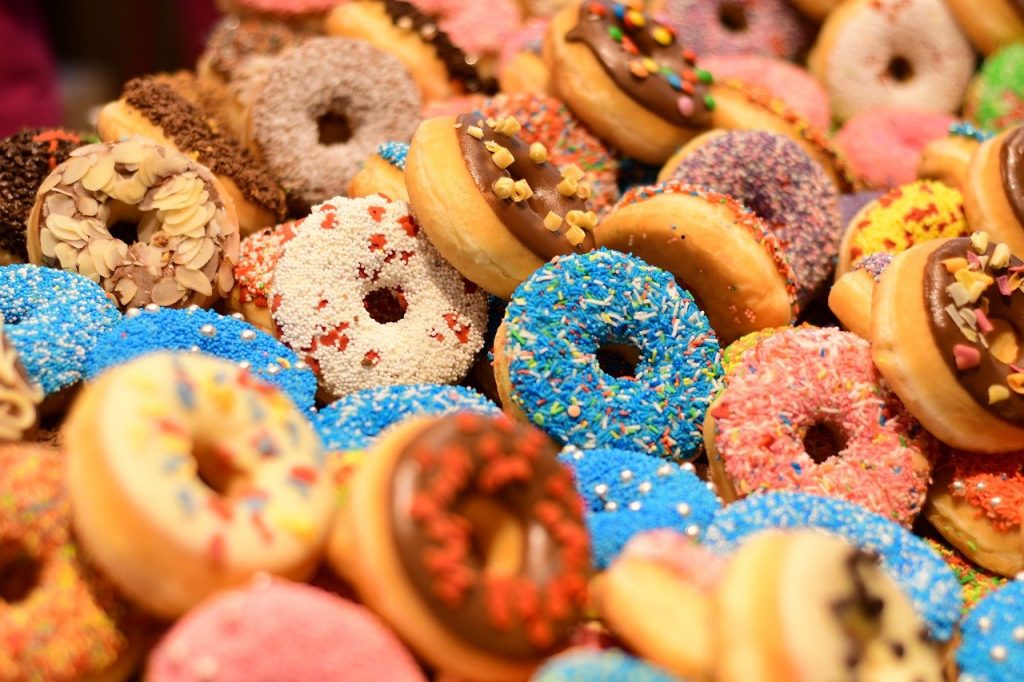 Junk Food Adverts Banned before 9pm - Doughnuts