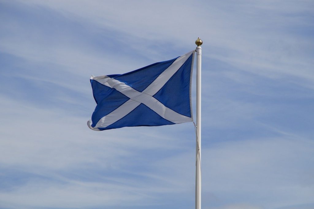 Scotland v England Euro 2020 - Scottish flag