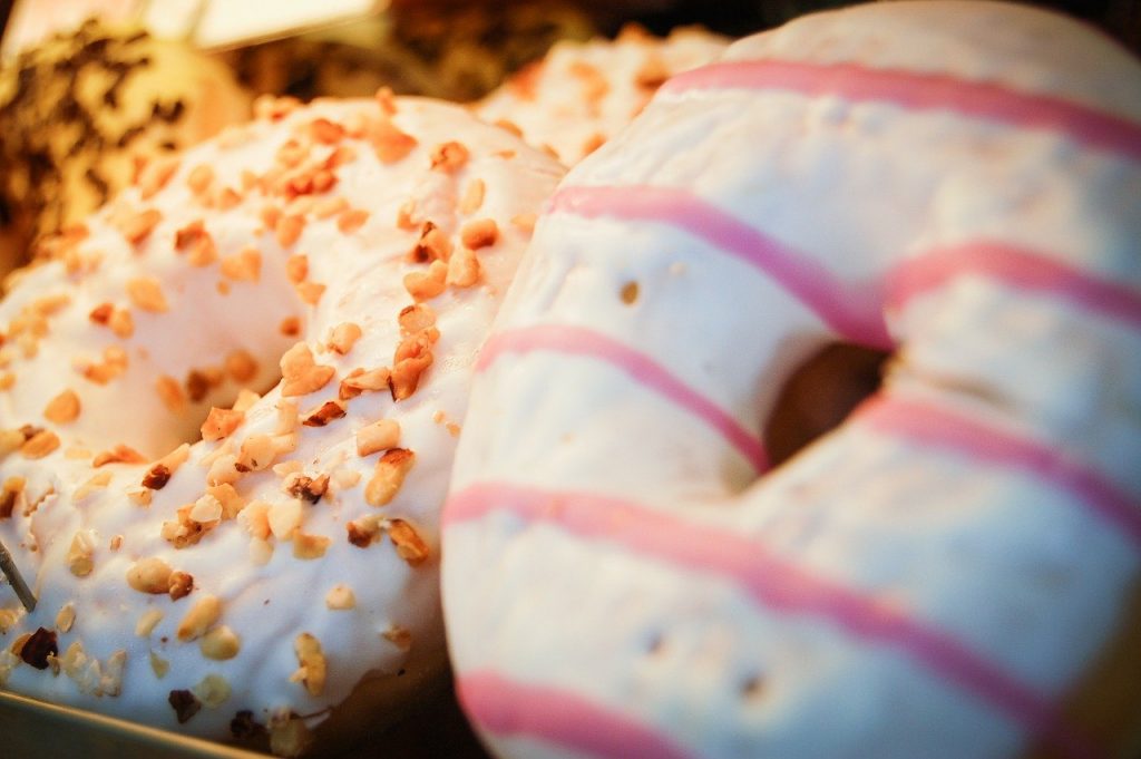 Greggs bakery doughnuts