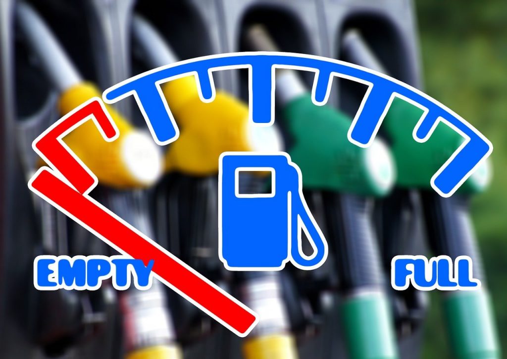 Competition law suspended to get petrol to forecourts - Empty fuel tank